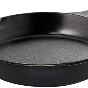 Utopia Kitchen 8 Inch Cast Iron Frying Pan - Pre Seasoned Chef's Pan for Indoor & Outdoor Cooking - Safe & Durable Skill